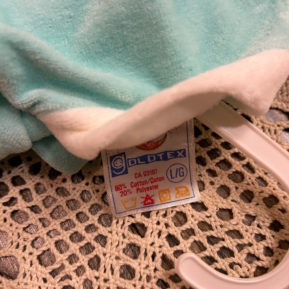 3/$20 Vintage Goldtex baby sleeper onesie romper size large 12 months - Picture 6 of 6